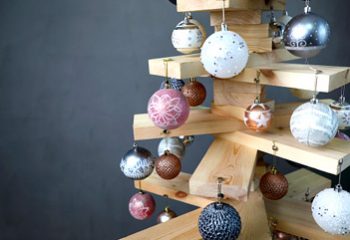 Construire son sapin de noël en bois