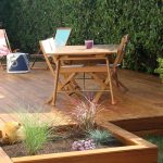 réalisation d'une terrasse en bois exotique