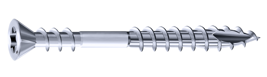 Rocket vis bois et agglo étoile acier inoxydable A2 vybac