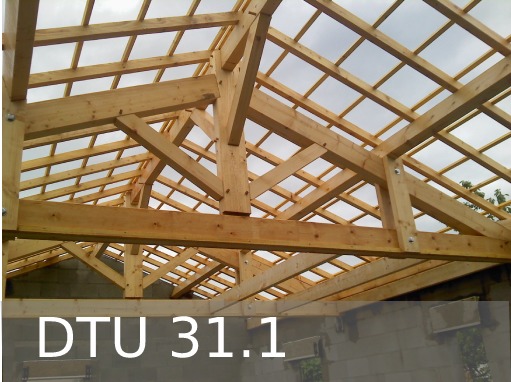 Norme DTU-31.1 : règlementation charpente en bois